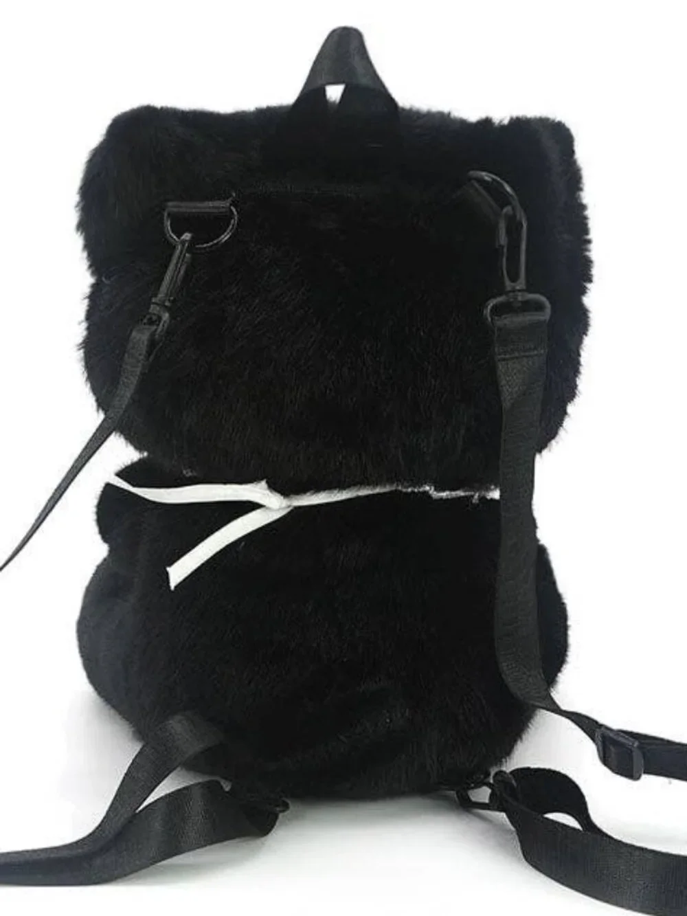 NEW SPOOKYVILLE CRITTERS Cute Tuxedo Cat Plush Backpack